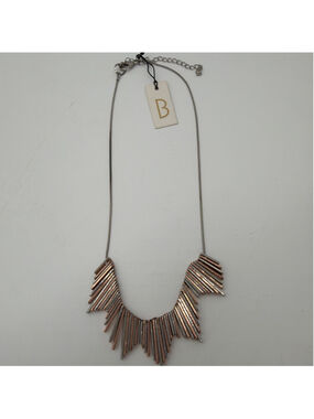 BANCROFT Necklace One Size Silver Rose Gold